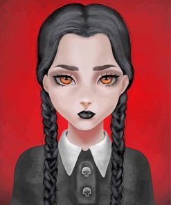 Addams Family Wednesday Paint By Number
