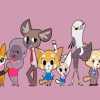 Aggretsuko Characters Paint By Number