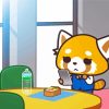 Aggretsuko On Phone Paint By Number
