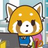 Aggretsuko On Computer Paint By Number