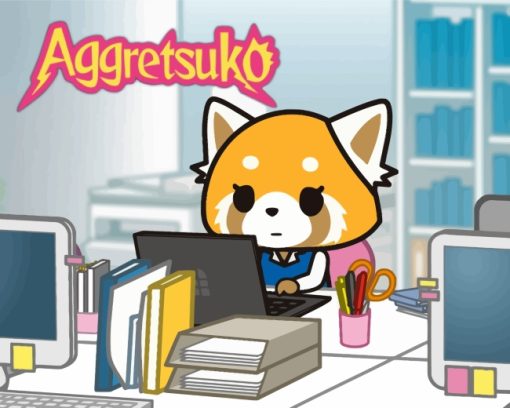 Aggretsuko Paint By Number