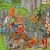 Agincourt Battle Art Paint By Number