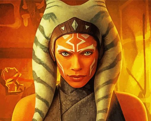Ahsoka Movie Character Paint By Number