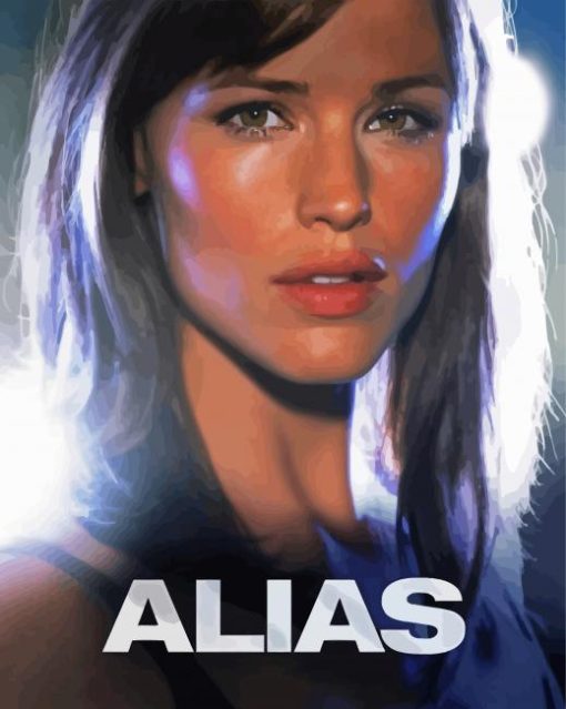 Alias Tv Show Paint By Number