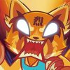 Angry Aggretsuko Paint By Number