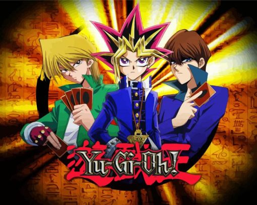Anime Yu Gi Oh paint by numbers