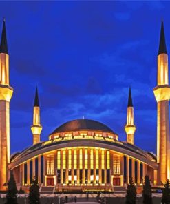 Ahmet Hamdi Akseki Mosque Turkey Paint By Number