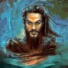 Aquaman paint by numbers