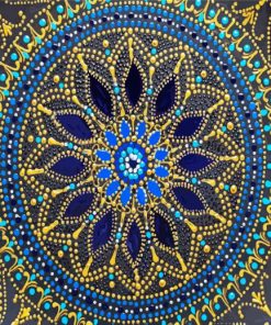 Arabesque Mandala Art paint by numbers