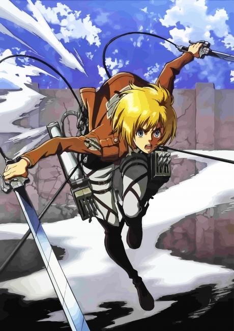Armin Arlert Character Paint By Number