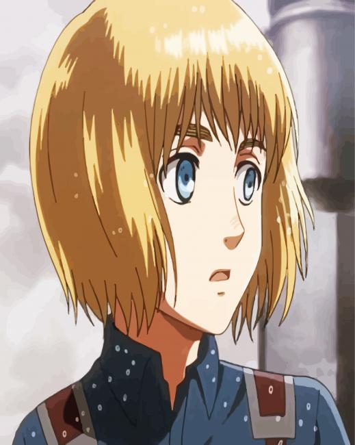 Armin Arlert Manga Anime Character Paint By Number