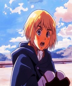 Armin Manga Anime Characters paint by numbers