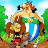 Asterix Serie Characters paint by numbers