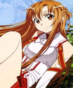 Asuna Sword Art Online Paint By Number