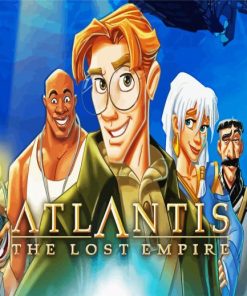 Atlantis The Lost Empire paint by numbers
