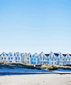 Beach Houses Alderney Paint By Number