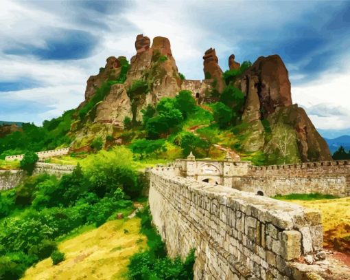 Belogradchik Fortress Bulgaria Paint By Number