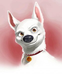 Bolt Dog paint by numbers
