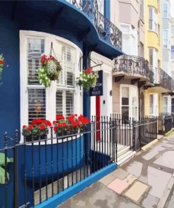 Brighton Houses Paint By Number