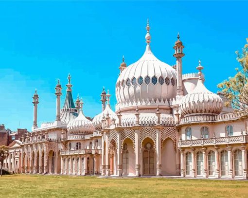 Brighton Royal Pavilion Paint By Number