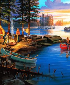 Campfire Memories paint by numbers