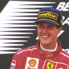 Car Driver Michael Schumacher paint by numbers