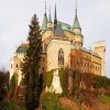 Castle of Spirits Bojnice Castle Slovakia paint by numbers