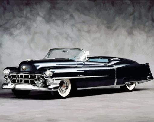 Classic Cadillac paint by numbers