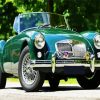 Classic Green Mg Car Paint By Number