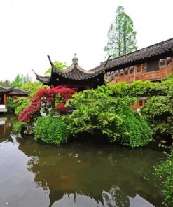 Classical Gardens Of Suzhou Paint By Number