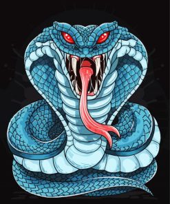 Cobra Snake Art Paint By Number
