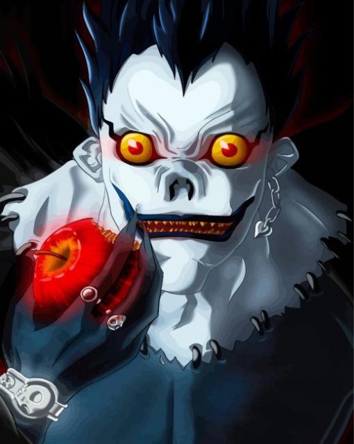 Death Note Character Ryuk Paint By Number