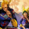 Deku And All Might Paint By Number