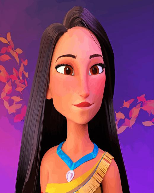 Disney Pocahontas Princess Paint By Number