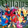Disney Supervillains Poster Paint By Number