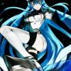 Esdeath Akame Ga Kill Anime paint by numbers