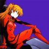 Evangelion Asuka Langley Soryu paint by numbers