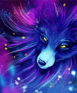 Fantasy Fox Art Paint By Number
