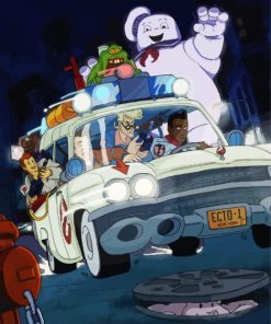 Ghostbusters Scooby Doo Paint By Number