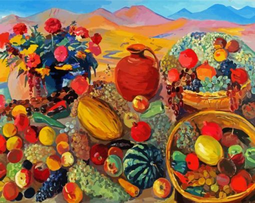 Gifts of Autumn by Saryan paint by numbers