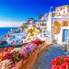 Greece Thira City Paint By Number