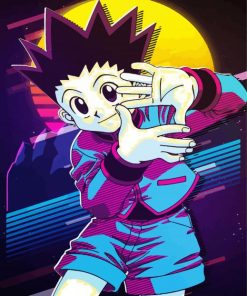 Hunter X Hunter Gon Freecss Paint By Number