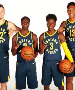 Indiana Pacers Players paint by numbers