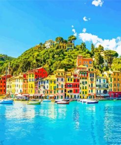 Italy Portofino paint by numbers