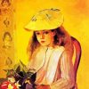 Jeanne Portrait Camille Pissarro Art paint by numbers