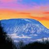 Kenya Kilimanjaro Mountain paint by numbers