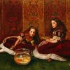 Leisure Hours by John Everett Millais paint by numbers