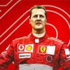 Michael Schumacher Race Car Driver Paint By Number