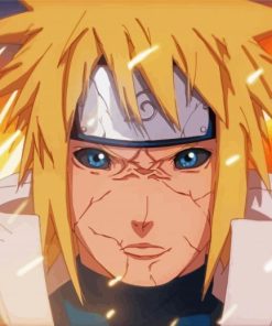 Minato Namikaze paint by numbers