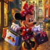 Minnie Mouse Shopping Paint By Number
